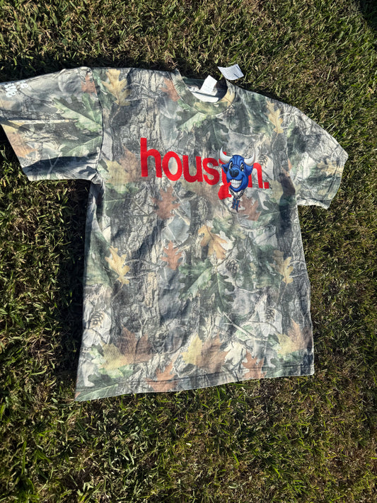 Houston "Toro" Mascot Real Tree Camo Tee